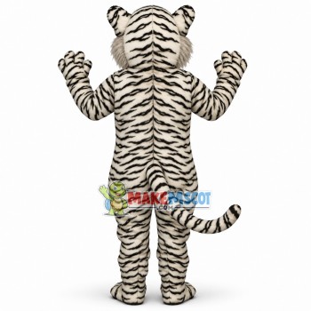 Soft Plush White Tiger Mascot Costume Soft Plush White Tiger Mascot Costume