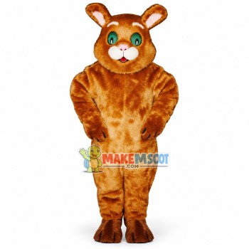 Furry Tiger With Long Ears Mascot Costume Furry Tiger With Long Ears Mascot Costume