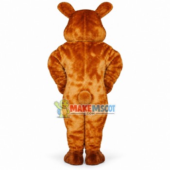 Furry Tiger With Long Ears Mascot Costume Furry Tiger With Long Ears Mascot Costume