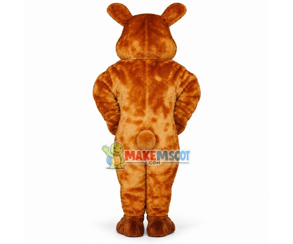 Furry Tiger With Long Ears Mascot Costume Furry Tiger With Long Ears Mascot Costume