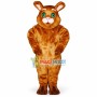 Furry Tiger With Long Ears Mascot Costume