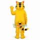 Friendly Yellow Plush Tiger Mascot Costume Friendly Yellow Plush Tiger Mascot Costume