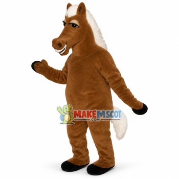Brown Horse Mascot Costume for Adult Brown Horse Mascot Costume for Adult