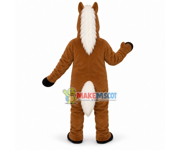 Brown Horse Mascot Costume for Adult Brown Horse Mascot Costume for Adult