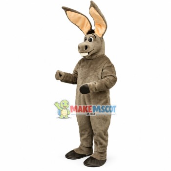 Stupid Donkey With Long Ears Mascot Costume Stupid Donkey With Long Ears Mascot Costume