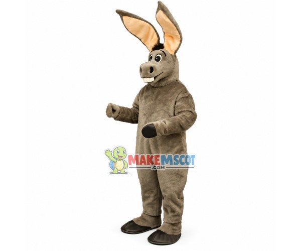 Stupid Donkey With Long Ears Mascot Costume Stupid Donkey With Long Ears Mascot Costume