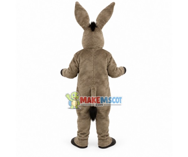 Stupid Donkey With Long Ears Mascot Costume Stupid Donkey With Long Ears Mascot Costume