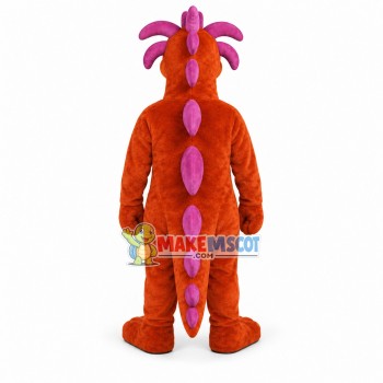 Brown Dinosaur With Special Look Mascot Costume Brown Dinosaur With Special Look Mascot Costume