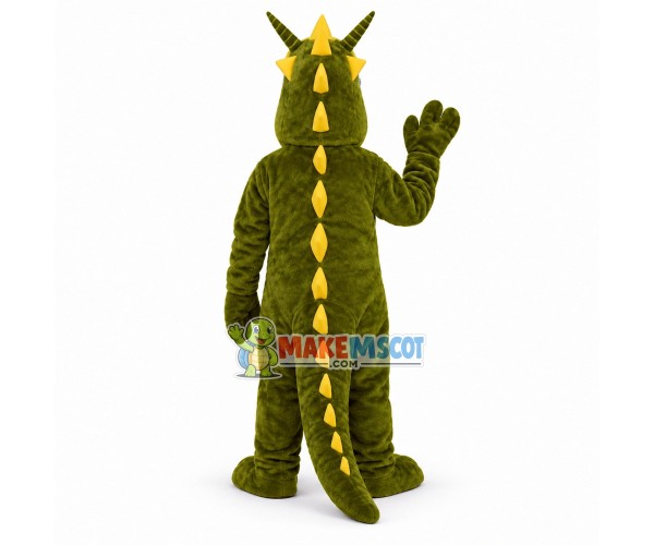 Rare Dinosaur With Sharp Horns Mascot Costume Rare Dinosaur With Sharp Horns Mascot Costume