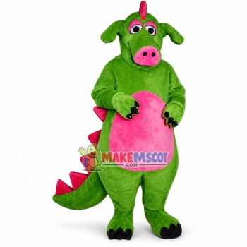 Funny Dinosaur With Pig Nose Mascot Costume Funny Dinosaur With Pig Nose Mascot Costume