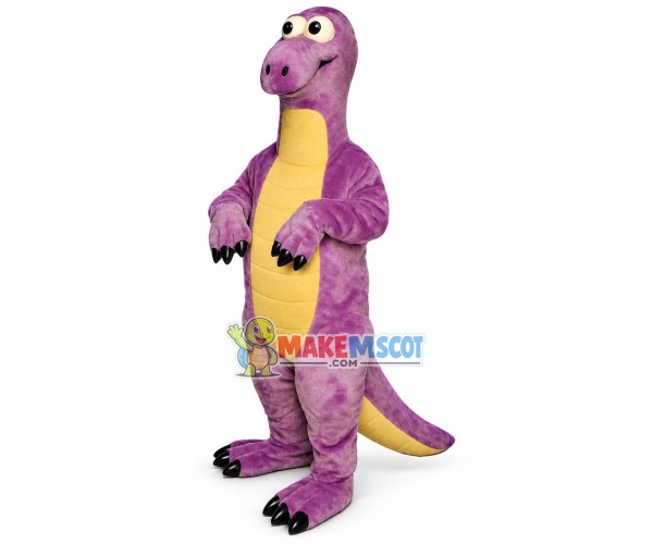 Active Long Neck Dinosaur Mascot Costume Active Long Neck Dinosaur Mascot Costume