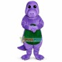 Purple Bald Dinosaur Baby Mascot Costume