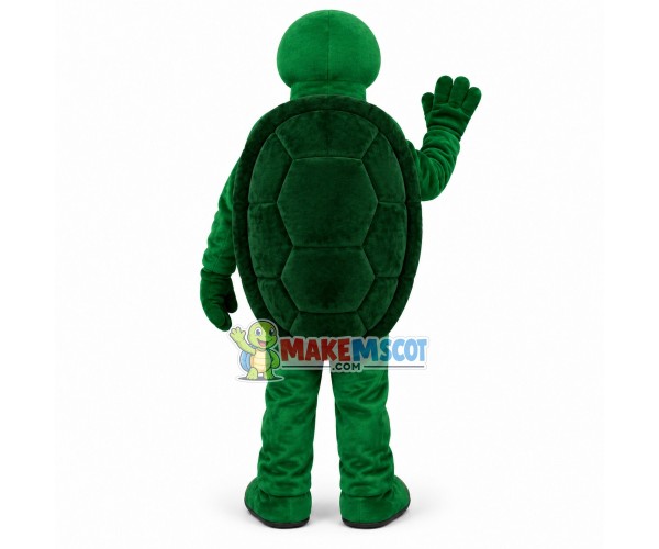 Relaxing Adult Green Turtle Mascot Costume Relaxing Adult Green Turtle Mascot Costume