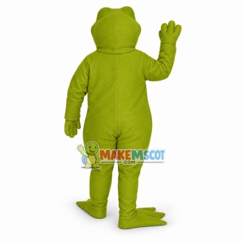 Frog With Droopy Eyelids Mascot Costume
