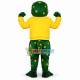 Power Dragon In The Yellow Shirt Mascot Costume Power Dragon In The Yellow Shirt Mascot Costume