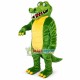 The Scary Crocodile With Sharp Teeth Mascot Costume The Scary Crocodile With Sharp Teeth Mascot Costume
