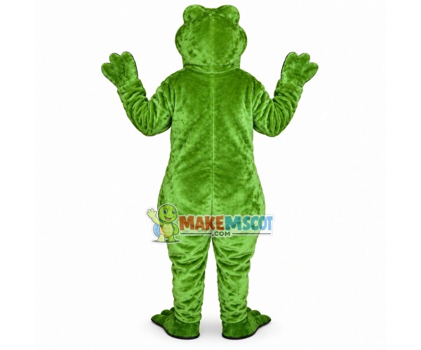 Agreeable Bright Adult Frog Mascot Costume Agreeable Bright Adult Frog Mascot Costume