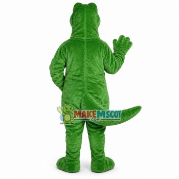 The Strange Crocodile With Red Eyes Mascot Costume