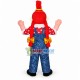 The Red-haired Clown of The Show Mascot Costume The Red-haired Clown of The Show Mascot Costume