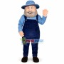 The Smiling Old Fisherman Mascot Costume