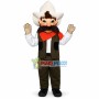 Passionate Cowboy With Horoscope Mascot Costume