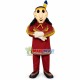 Indian Sheikh With Totem Mascot Costume Indian Sheikh With Totem Mascot Costume