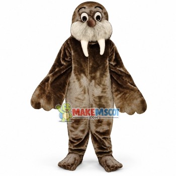 Pure Thinking Walrus Mascot Costume Pure Thinking Walrus Mascot Costume