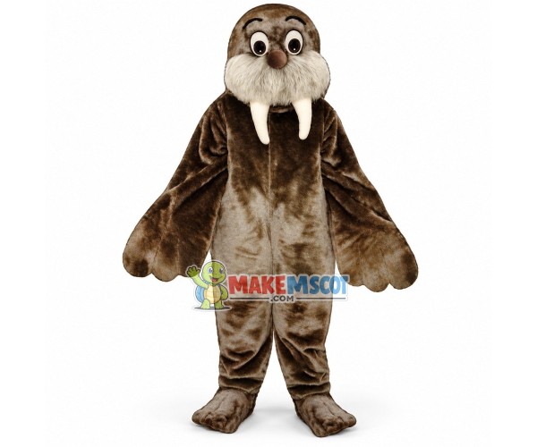 Pure Thinking Walrus Mascot Costume Pure Thinking Walrus Mascot Costume