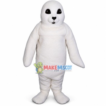 Soft Lightweight White Sea Lion Mascot Costume