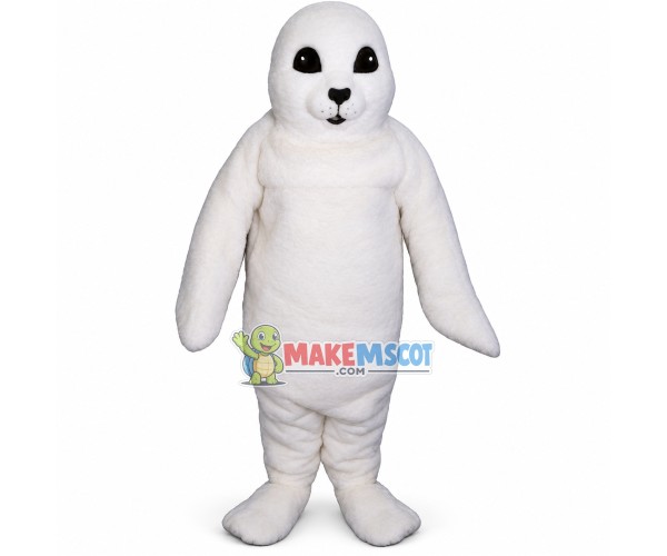 Soft Lightweight White Sea Lion Mascot Costume Soft Lightweight White Sea Lion Mascot Costume