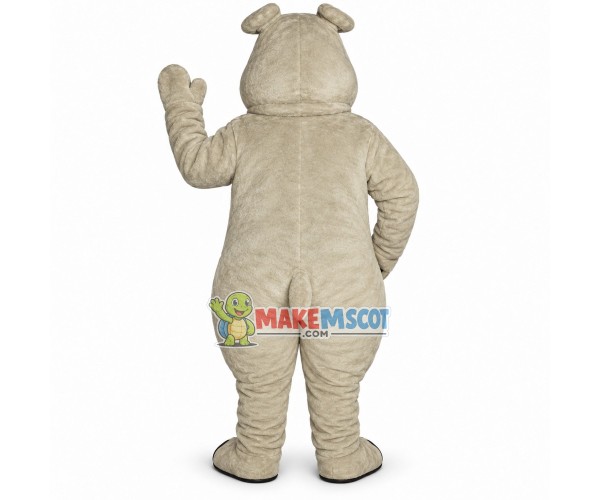 Stable Big Mouth Hippopotamus Mascot Costume Stable Big Mouth Hippopotamus Mascot Costume