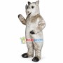 The Mighty Grey Rhino Mascot Costume