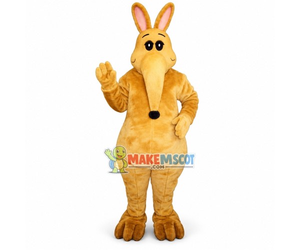 Funny Kangaroo With Long Nose Mascot Costume Funny Kangaroo With Long Nose Mascot Costume