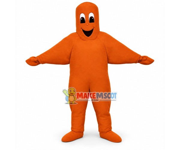 Floating Red Flying Doll Mascot Costume
