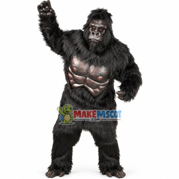 The Evolved Long-haired Orangutan Mascot Costume The Evolved Long-haired Orangutan Mascot Costume