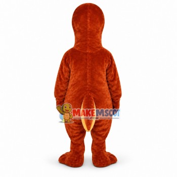 Brown Platypus With Long Neck Mascot Costume Brown Platypus With Long Neck Mascot Costume