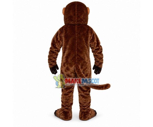 Crumpled Elder Monkey Mascot Costume Crumpled Elder Monkey Mascot Costume