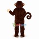 Nervous Curly Tail Monkey Mascot Costume Nervous Curly Tail Monkey Mascot Costume