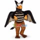 Awesome Goshawk With Powerful Wings Mascot Costume Awesome Goshawk With Powerful Wings Mascot Costume