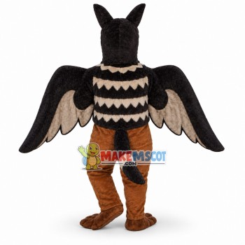 Awesome Goshawk With Powerful Wings Mascot Costume Awesome Goshawk With Powerful Wings Mascot Costume
