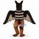 Awesome Goshawk With Powerful Wings Mascot Costume Awesome Goshawk With Powerful Wings Mascot Costume