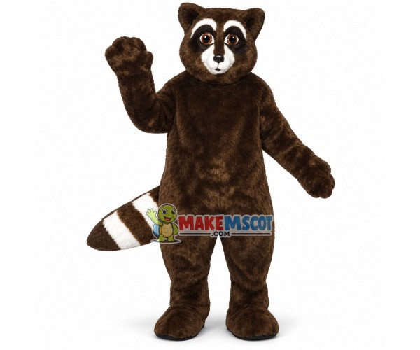 Lovely Soft Plush Brown Raccoon Mascot Costume Lovely Soft Plush Brown Raccoon Mascot Costume