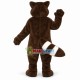 Lovely Soft Plush Brown Raccoon Mascot Costume Lovely Soft Plush Brown Raccoon Mascot Costume