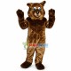 Adult Wild Bear With Blue Eyes Mascot Costume Adult Wild Bear With Blue Eyes Mascot Costume