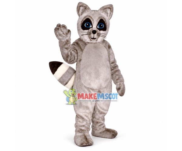 Soft Gray Raccoon Mascot Costume for Adult Soft Gray Raccoon Mascot Costume for Adult