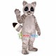 Soft Gray Raccoon Mascot Costume for Adult Soft Gray Raccoon Mascot Costume for Adult