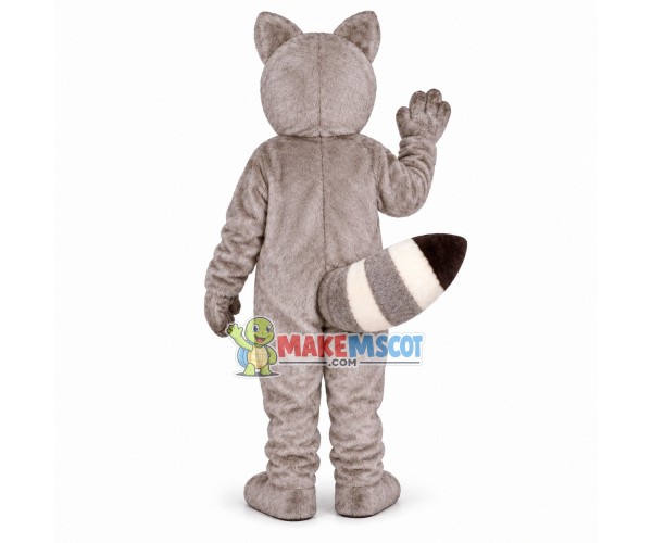 Soft Gray Raccoon Mascot Costume for Adult Soft Gray Raccoon Mascot Costume for Adult