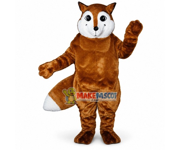 Adult Lightweight Brown Fox Mascot Costume