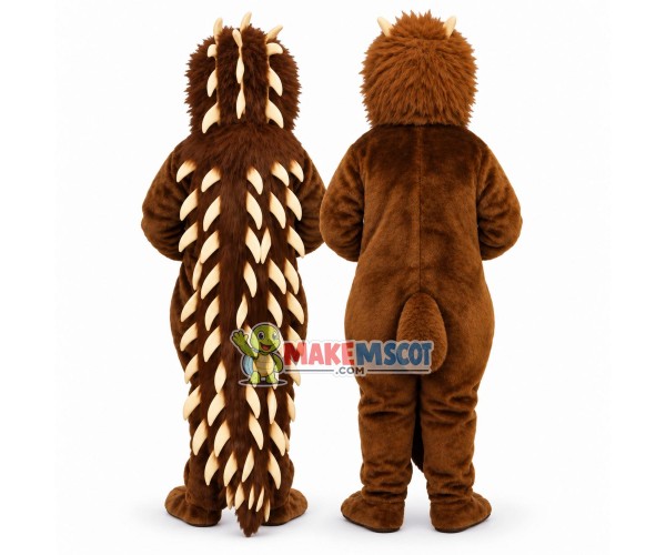 Hedgehog Covered With Thorns Mascot Costume Hedgehog Covered With Thorns Mascot Costume