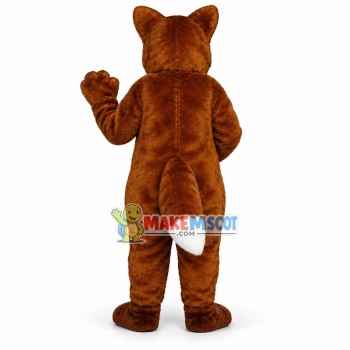 Flexible Adult Fox Mascot Costume